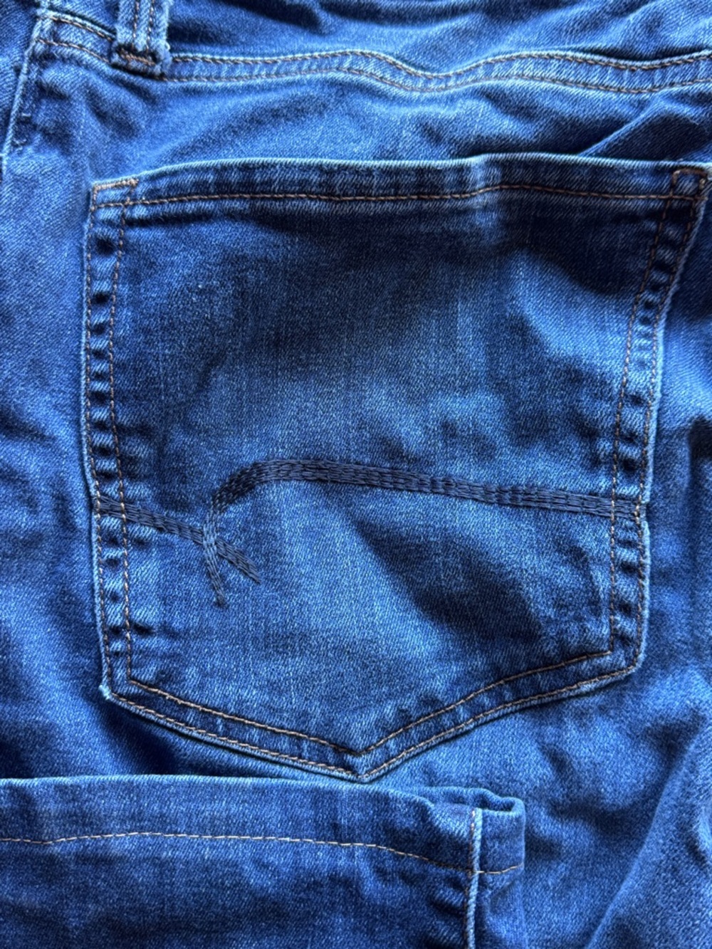 Mavi Slim Straight Blue Jeans - Picture 9 of 11